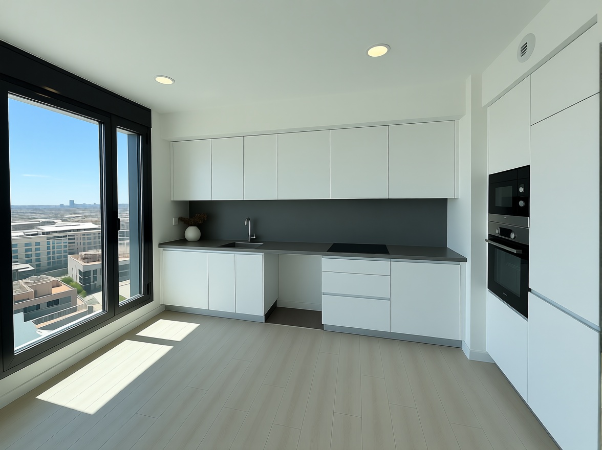 Flat for sale frontline beach in Badalona — Kitchen