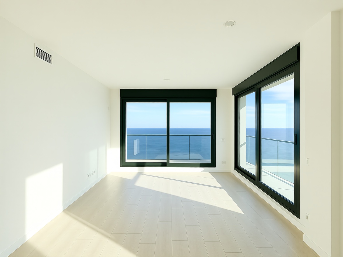 Attic for sale seafront in Badalona — Living room