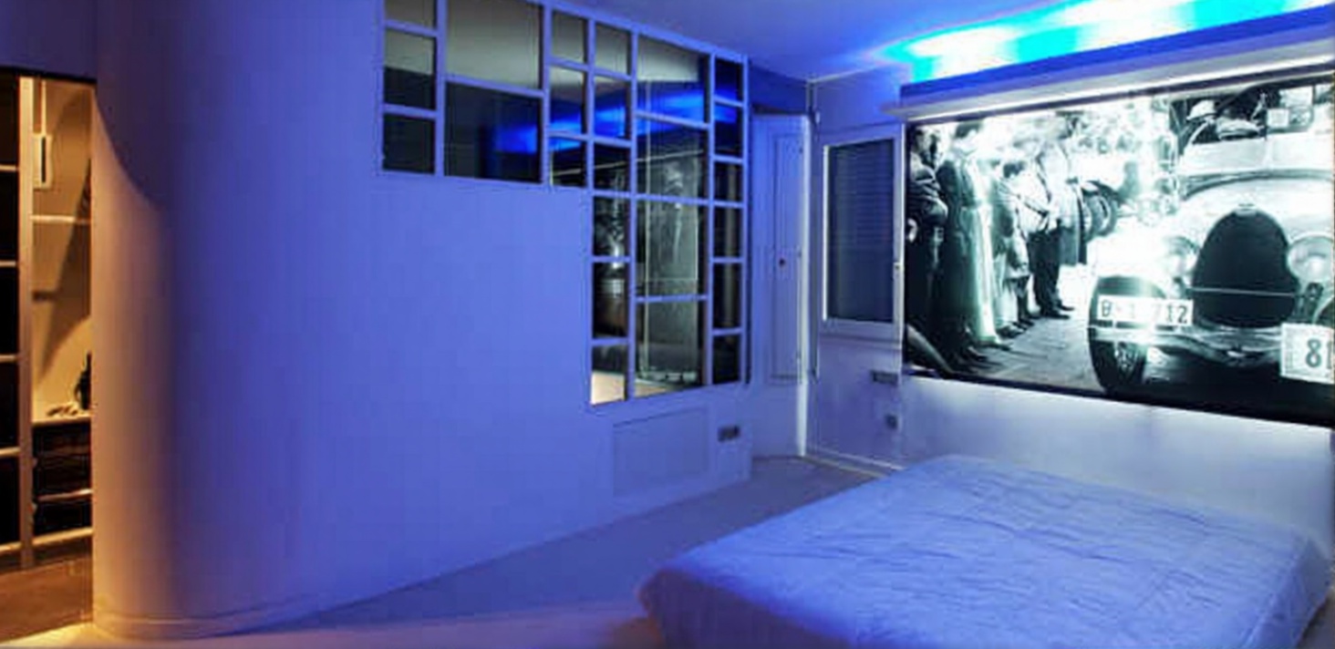 Wohnung in erste Strandlinie in Badalona — Schlafzimmer