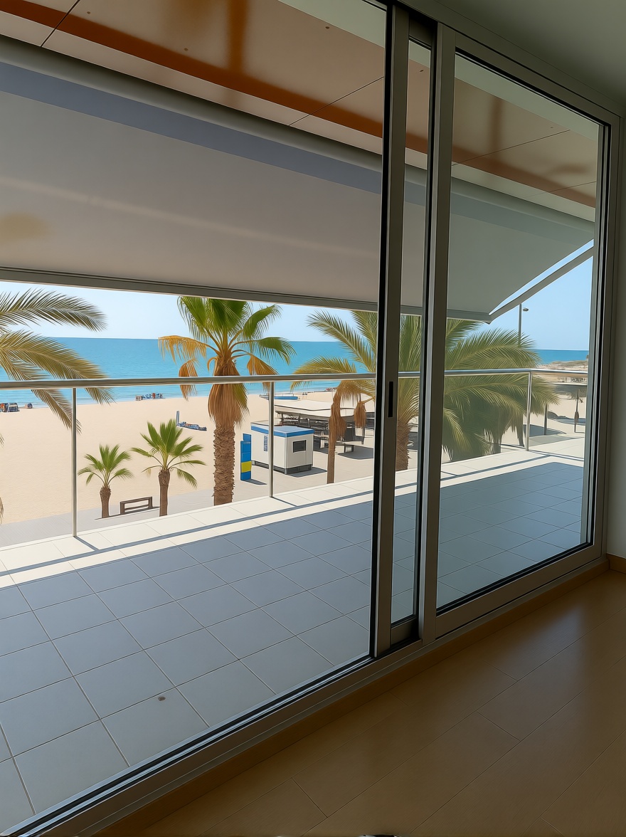 Beachfront duplex in Badalona