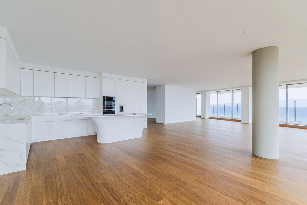 Beachfront flat in Barcelona