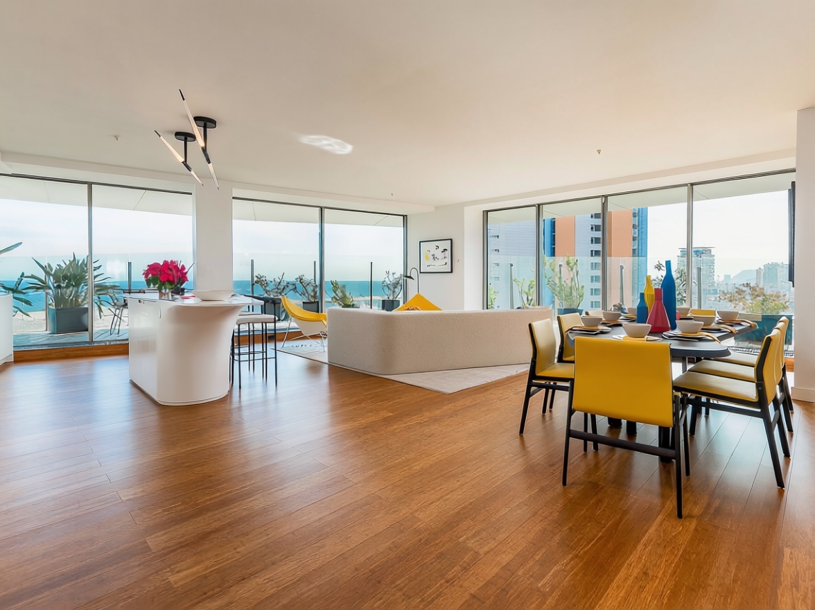 Beachfront flat in Barcelona