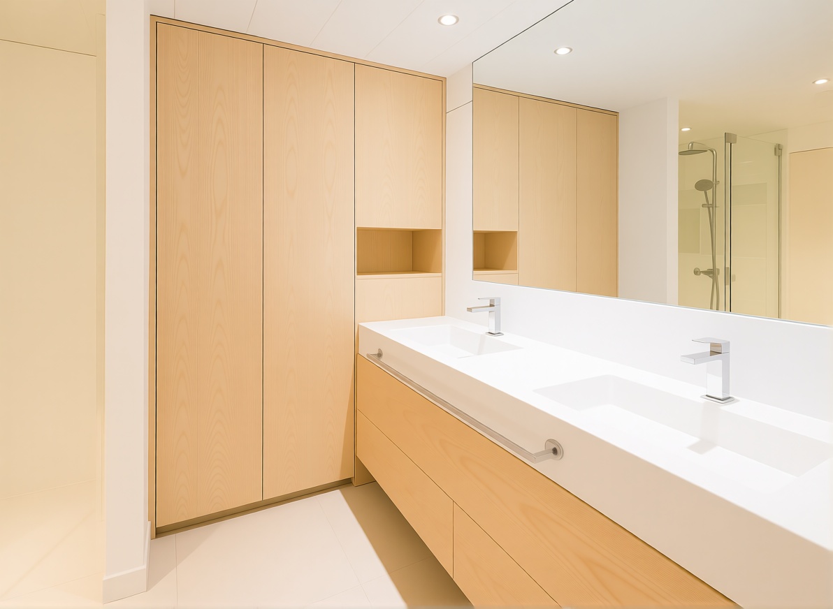 Flat for sale frontline beach in Barcelona — Bedroom