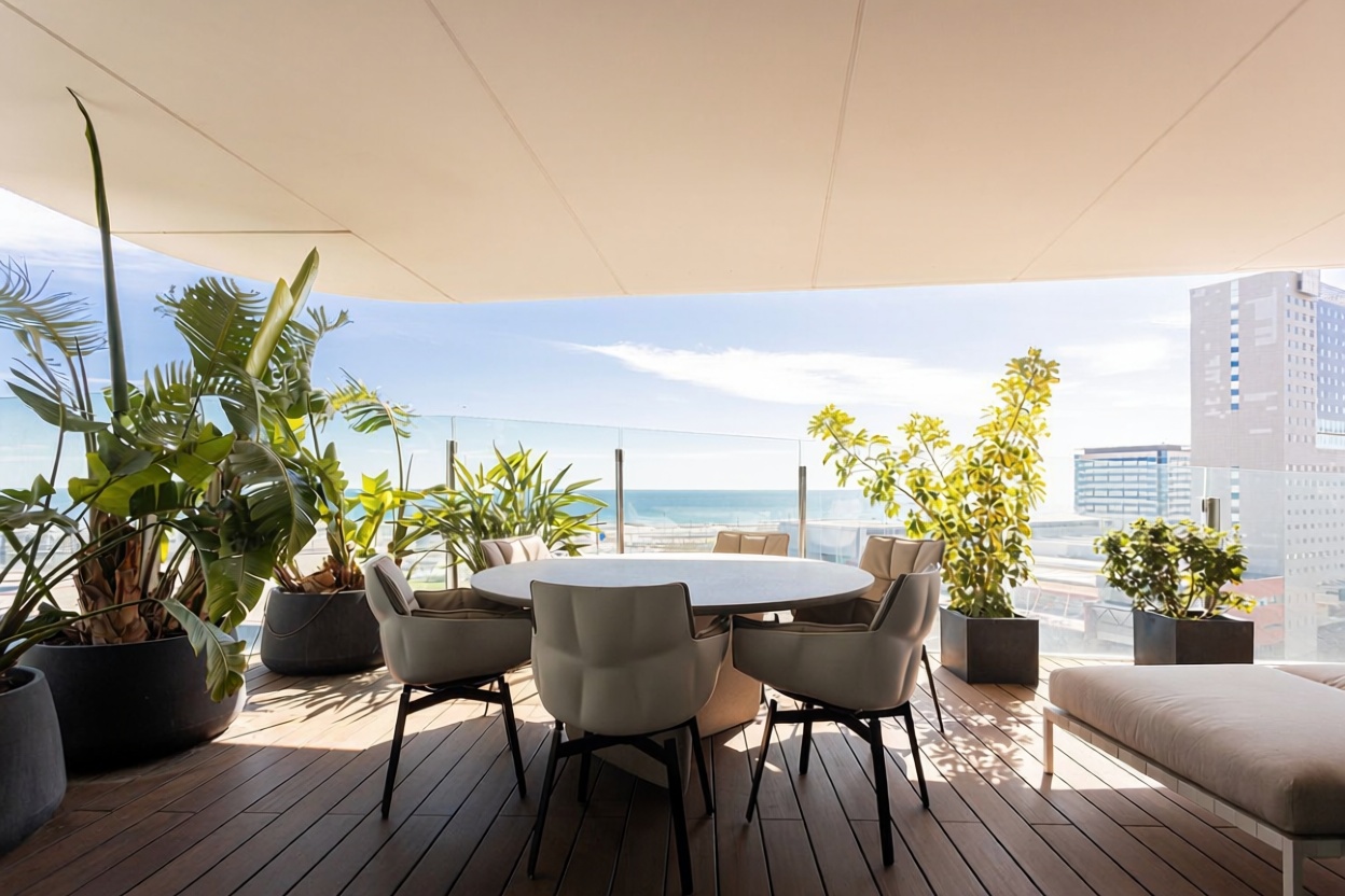 Wohnung zum Verkauf in direkter Strandlage in Barcelona