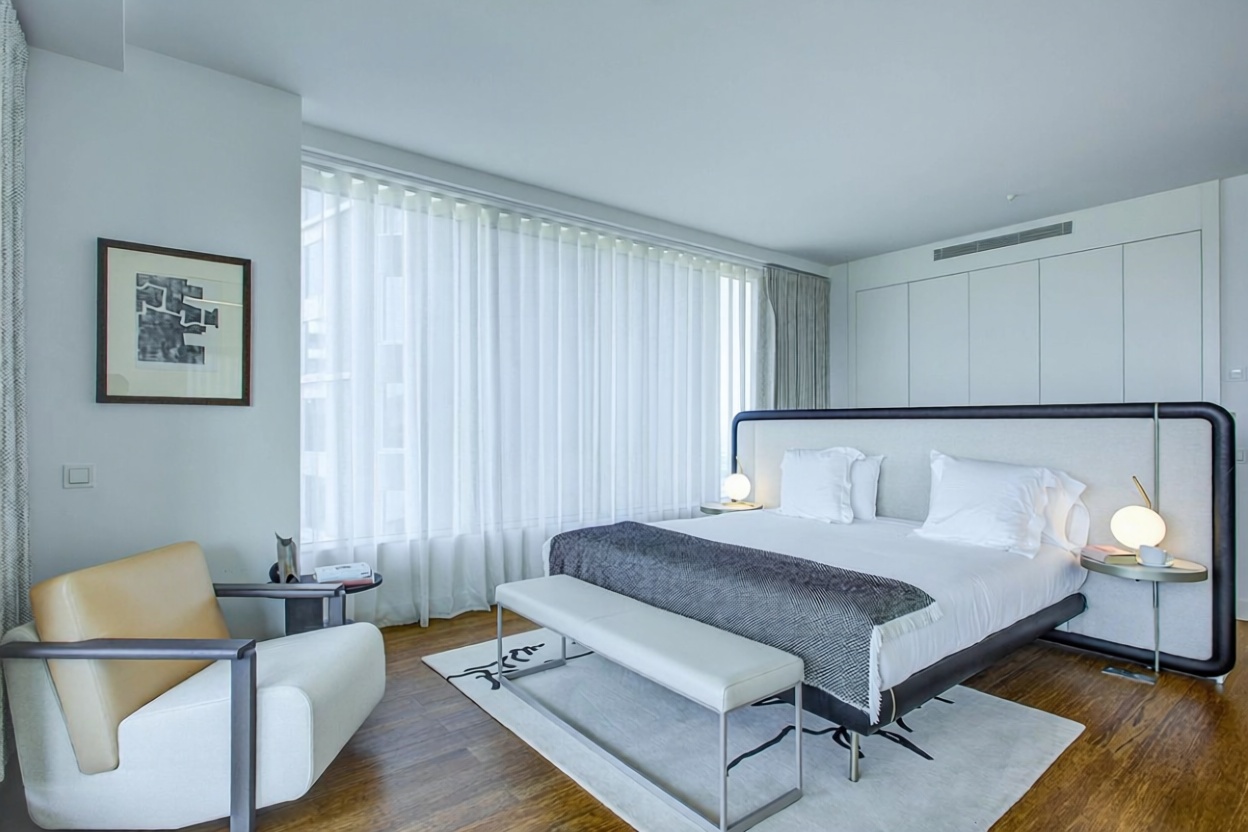 Wohnung in erste Strandlinie in Barcelona — Schlafzimmer