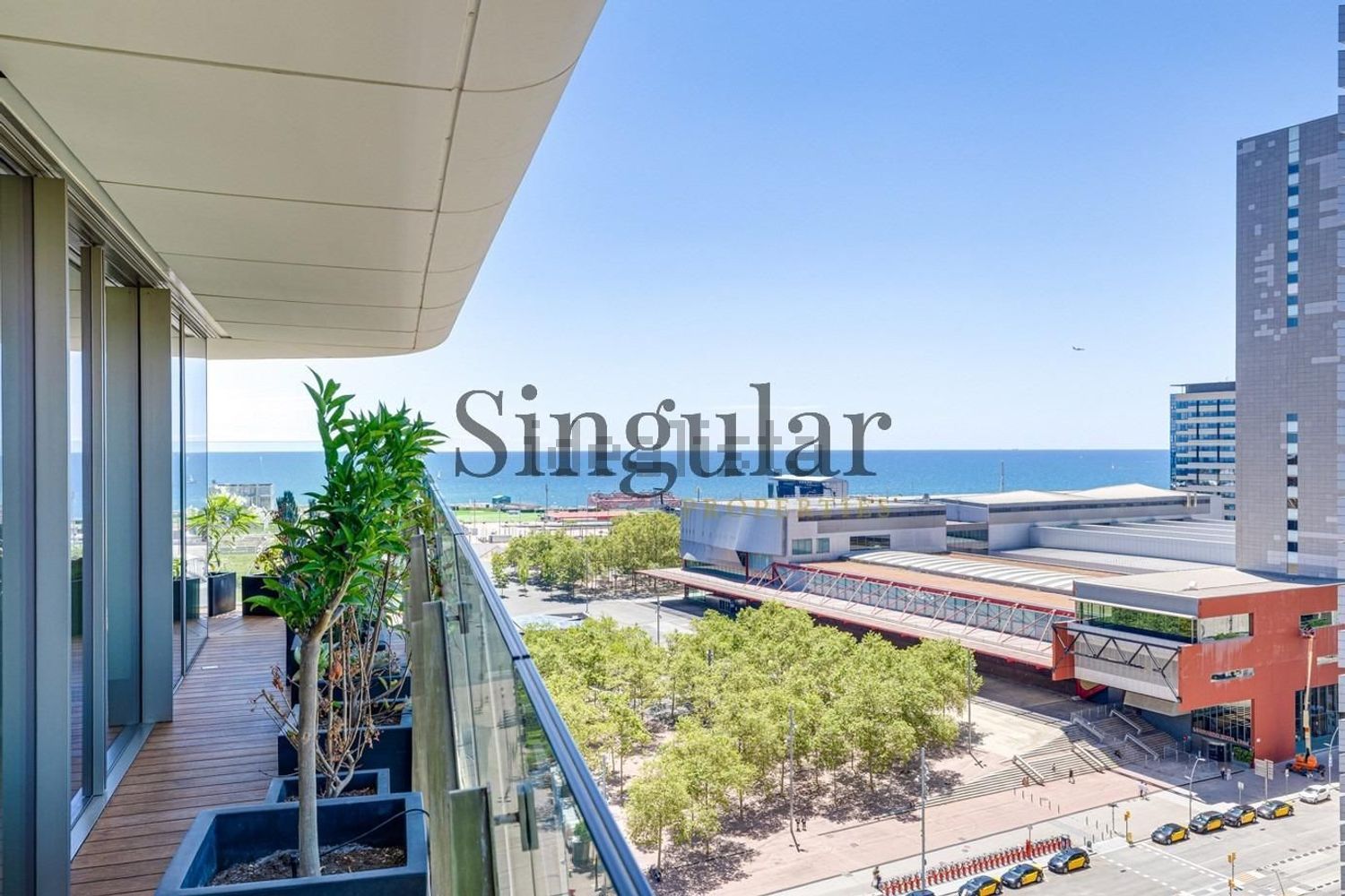 Wohnung zum Verkauf in direkter Strandlage in Barcelona — Schlafzimmer