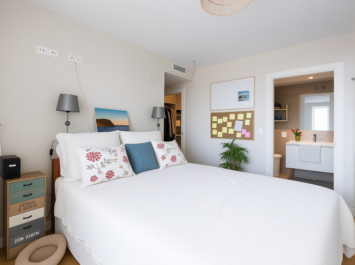 Wohnung in erste Strandlinie in Barcelona — Schlafzimmer