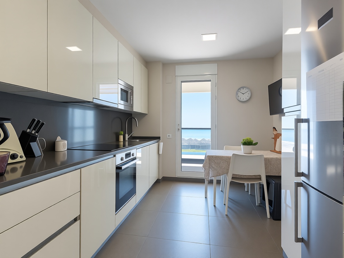 Wohnung in erste Strandlinie in Barcelona — Küche