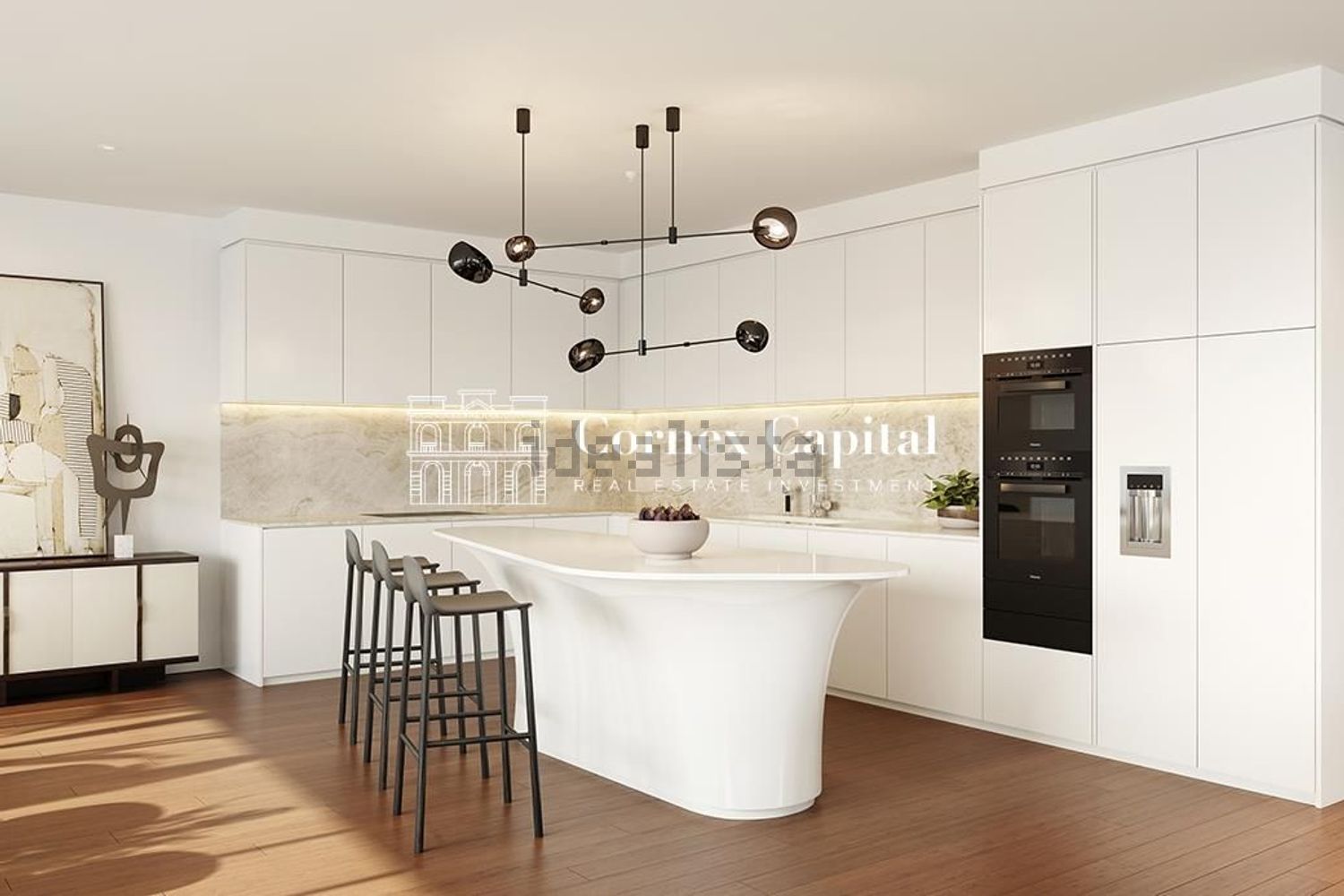 Piso en venta en primera línea de playa en Barcelona — Dormitorio