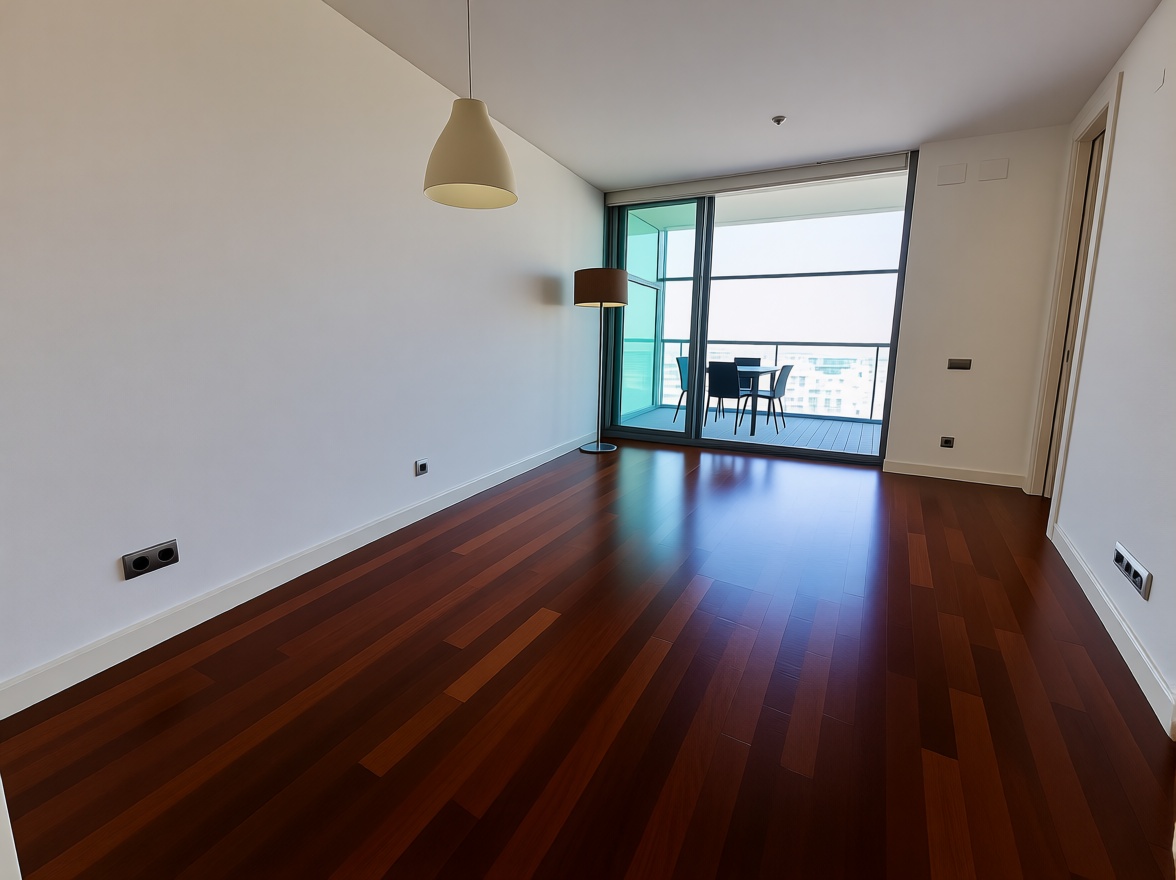 Wohnung zum Verkauf in direkter Strandlage in Barcelona — Wohnzimmer