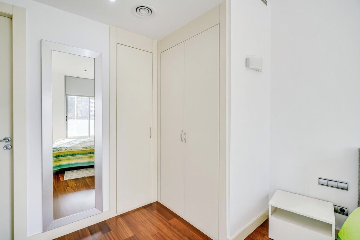 Wohnung in erste Strandlinie in Barcelona — Küche