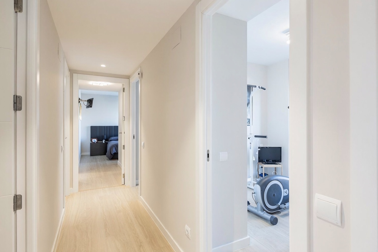 Piso en venta en primera línea de playa en Barcelona — Baño