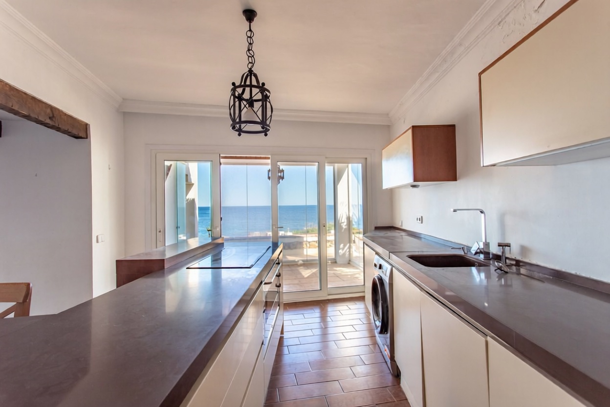 Chalet com acesso direto à praia em Manilva — Cozinha
