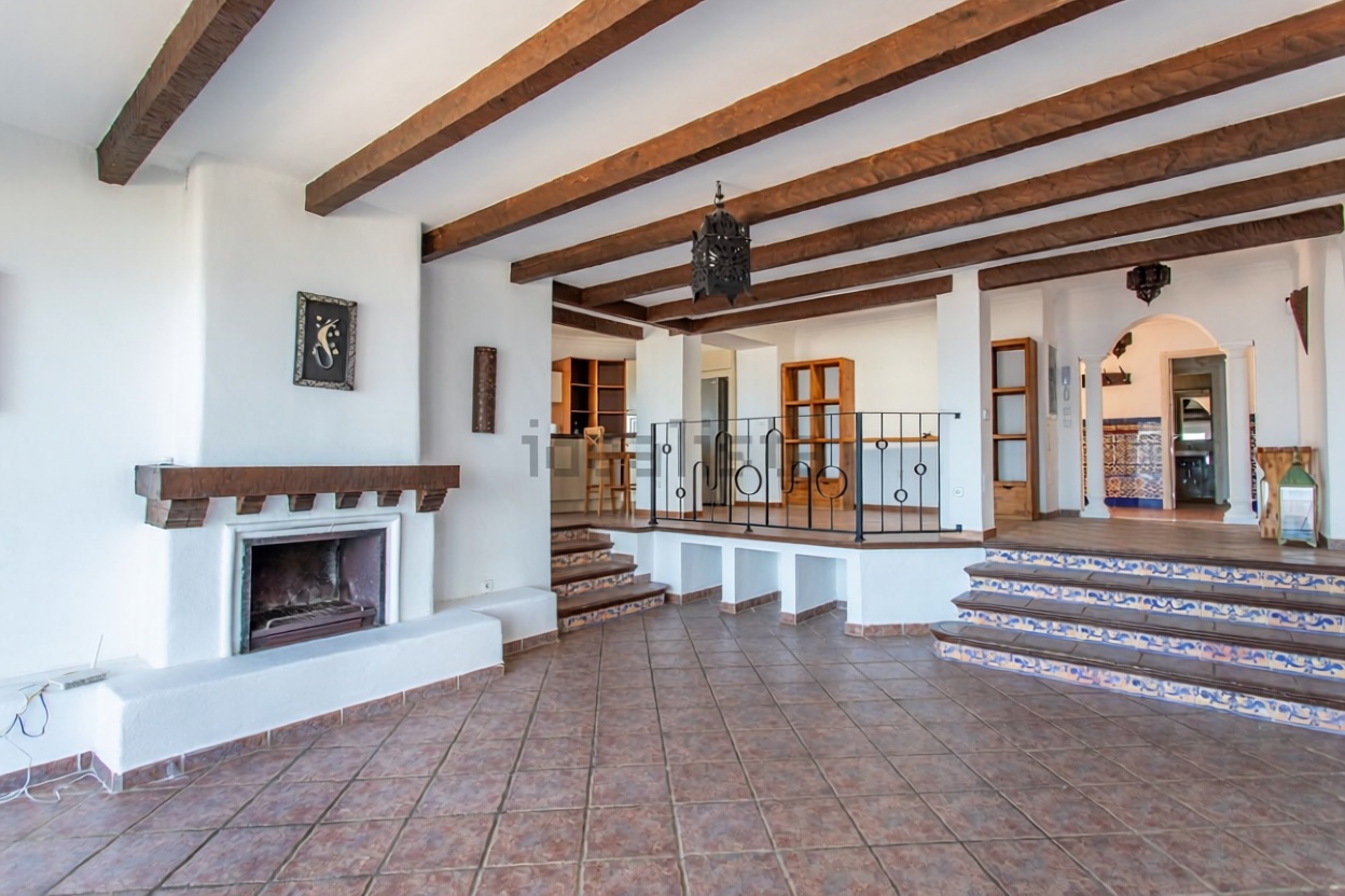 Chalet com acesso direto à praia em Manilva — Sala