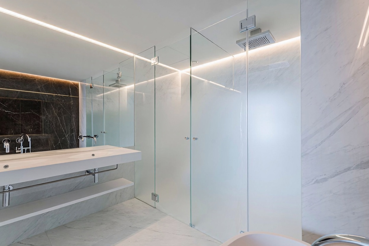 Piso en venta en primera línea de playa en Barcelona — Baño