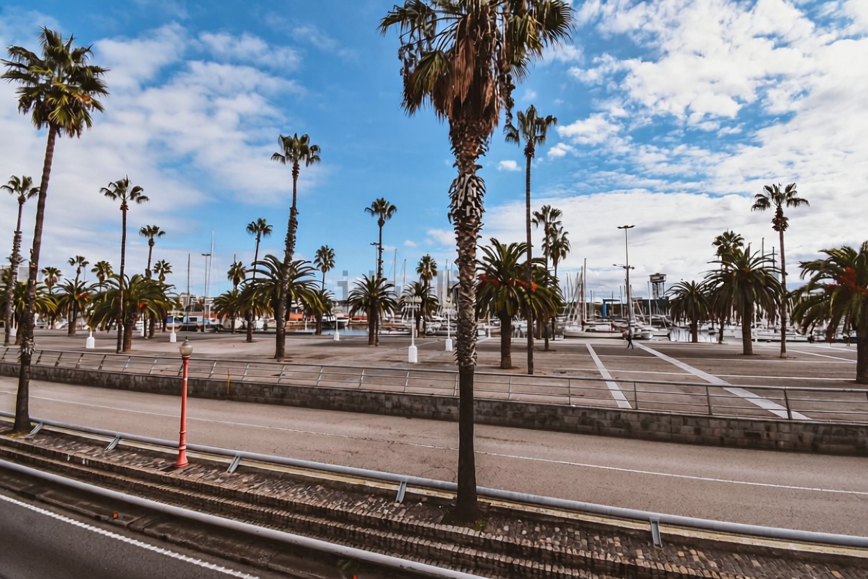 Wohnung in erste Strandlinie in Barcelona — Meerblick