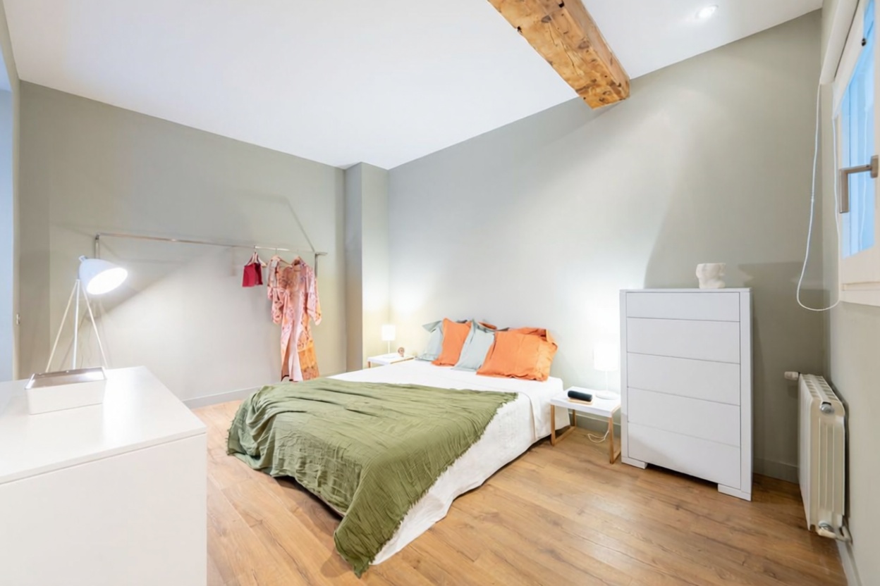 Piso en venta en primera línea de playa en Barcelona — Baño