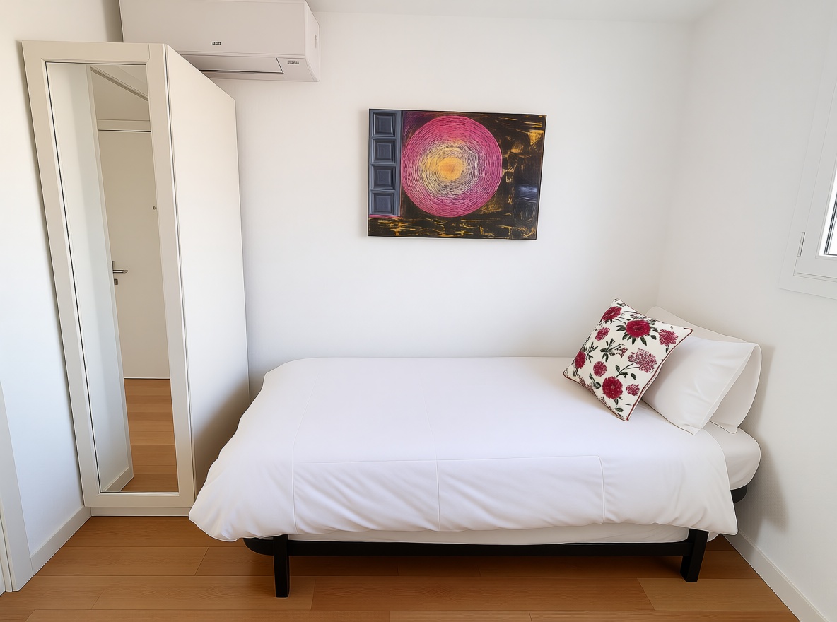Wohnung zum Verkauf in direkter Strandlage in Ciutadella — Schlafzimmer