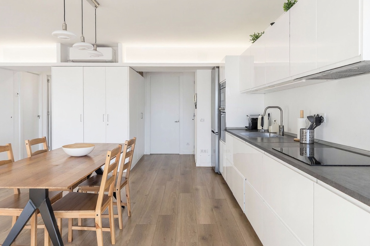 Wohnung zum Verkauf in direkter Strandlage in Ciutadella — Küche