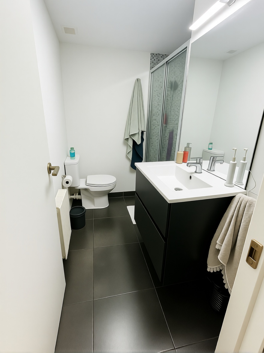 Piso en venta en primera línea de playa en Barcelona — Dormitorio