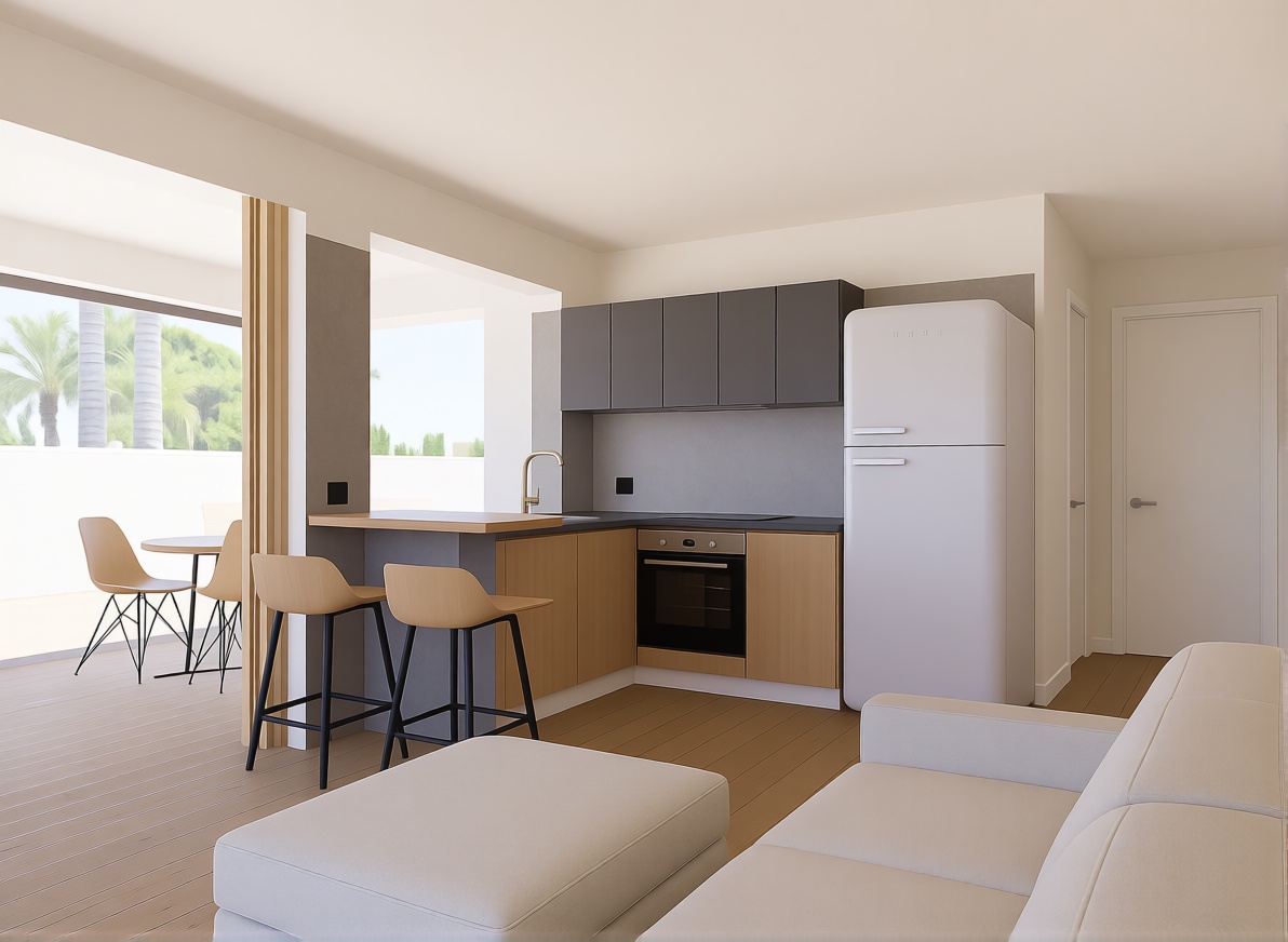 Appartement à vendre pieds dans l'eau à Cambrils — Cuisine