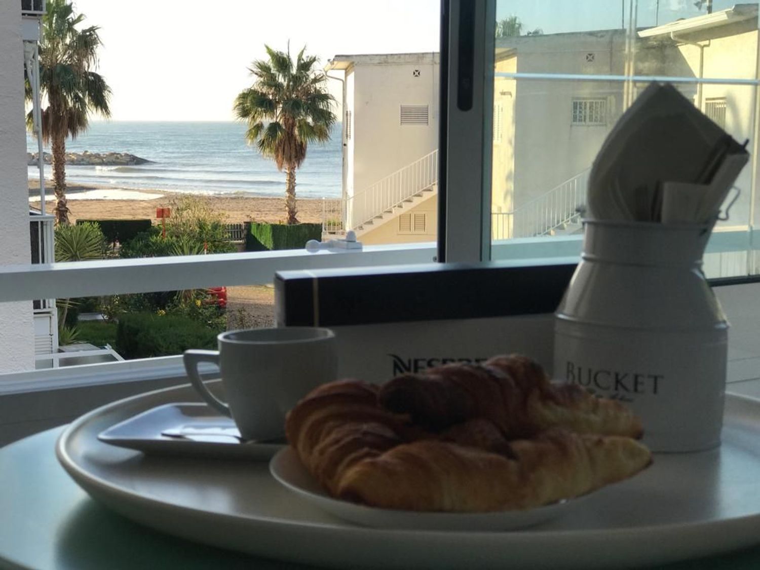 Flat for sale frontline beach in Cambrils — Sea view