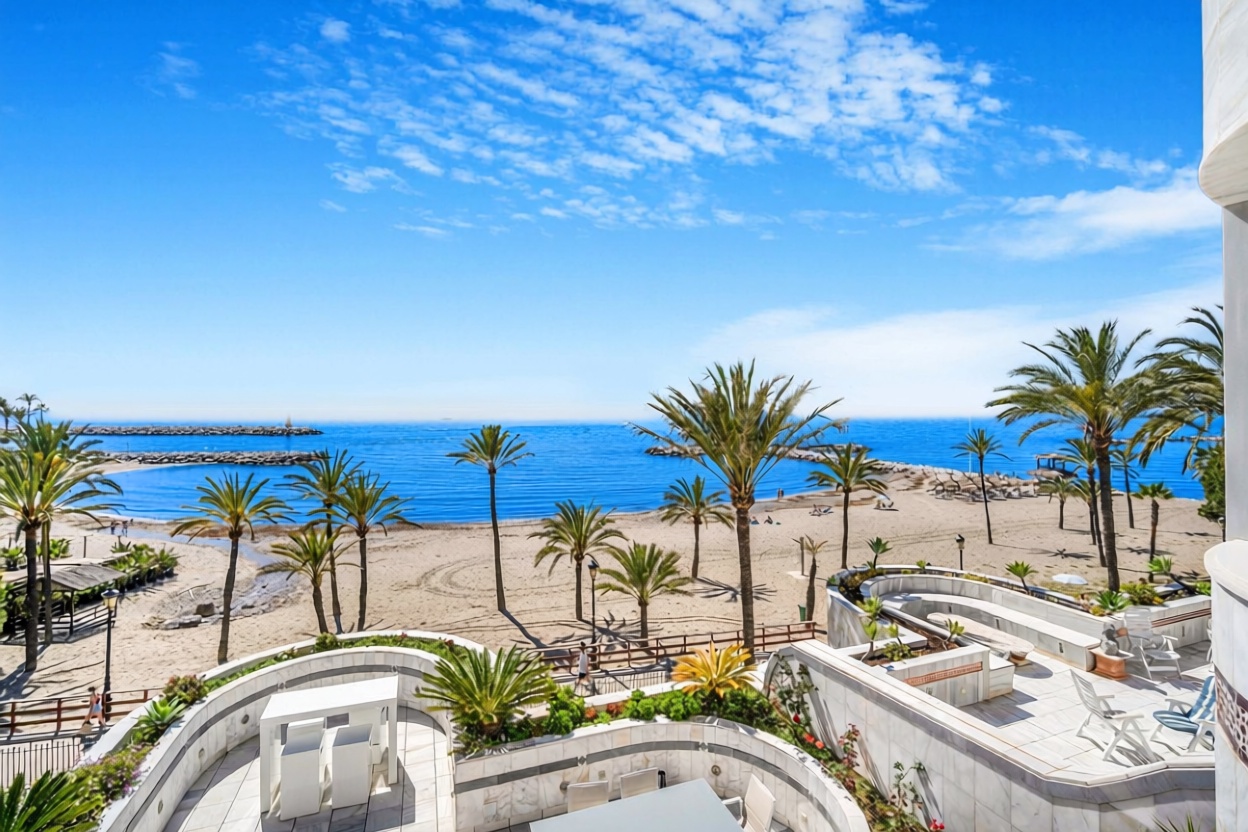 Appartement en première ligne de plage à Marbella — Sanitaires