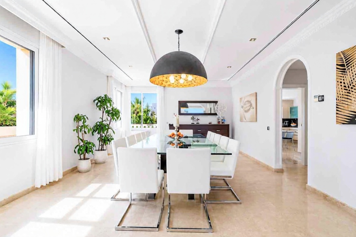 Chalet mit direkter Strandzugang in Sitges — Küche
