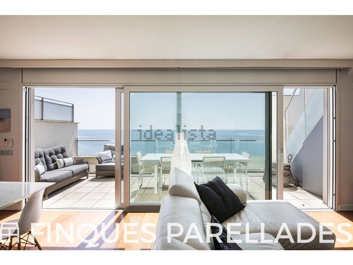 Ático en venta en Vinyet-Terramar-Can Pei-Can Girona — Terraza mar