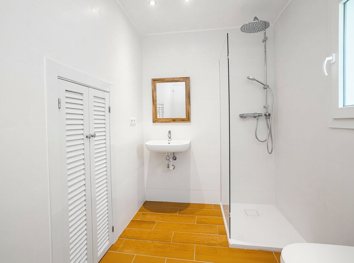 Chalet avec accès direct à la plage à Vilanova i la Geltrú — Sanitaires