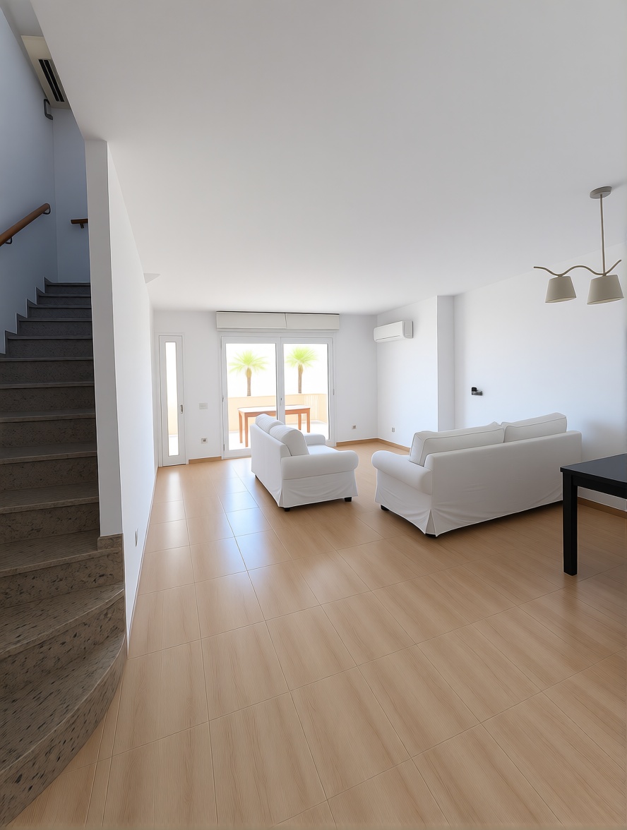Chalet pareado en venta en Pla de Sant Pere-Les Salines — Wohnzimmer