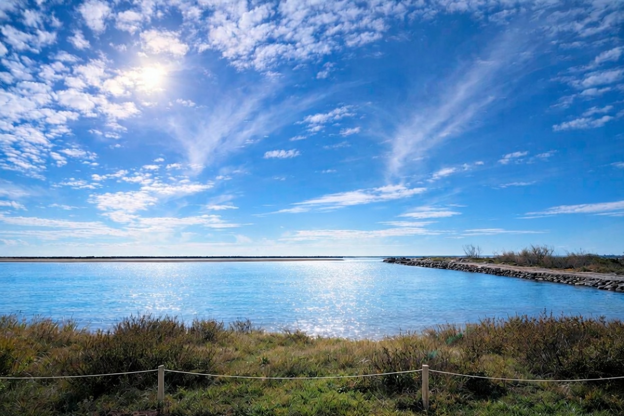 Piso en venta en Pla de Sant Pere-Les Salines — Vue mer