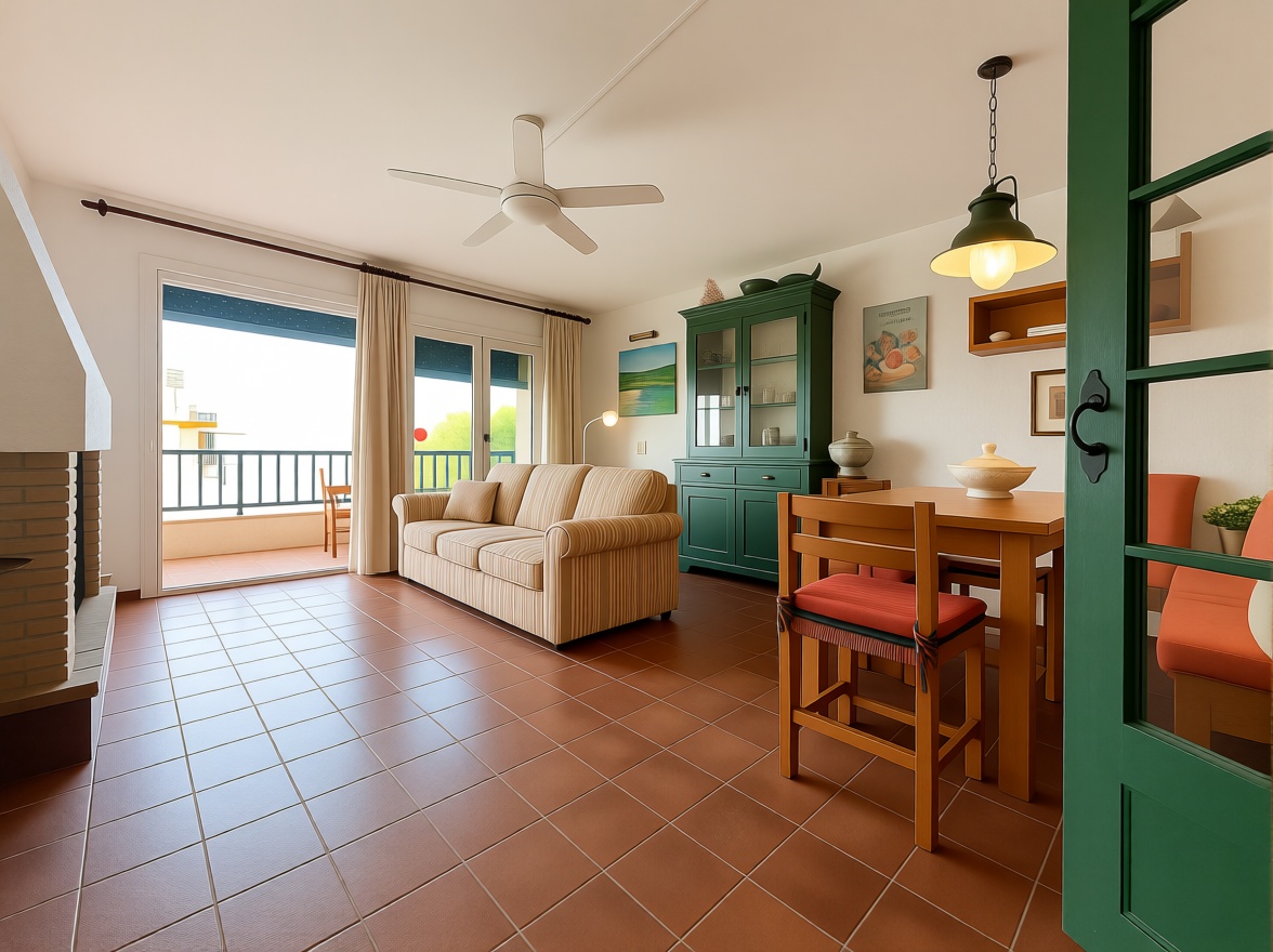 Apartamento em primeira linha de praia em Calafell — Sala