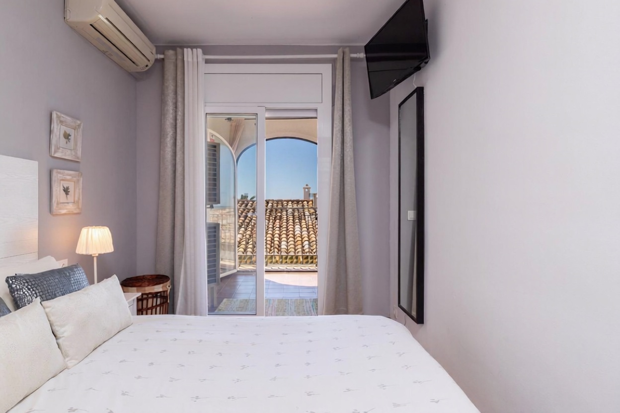 Chalet avec accès direct à la plage à El Vendrell — Chambre