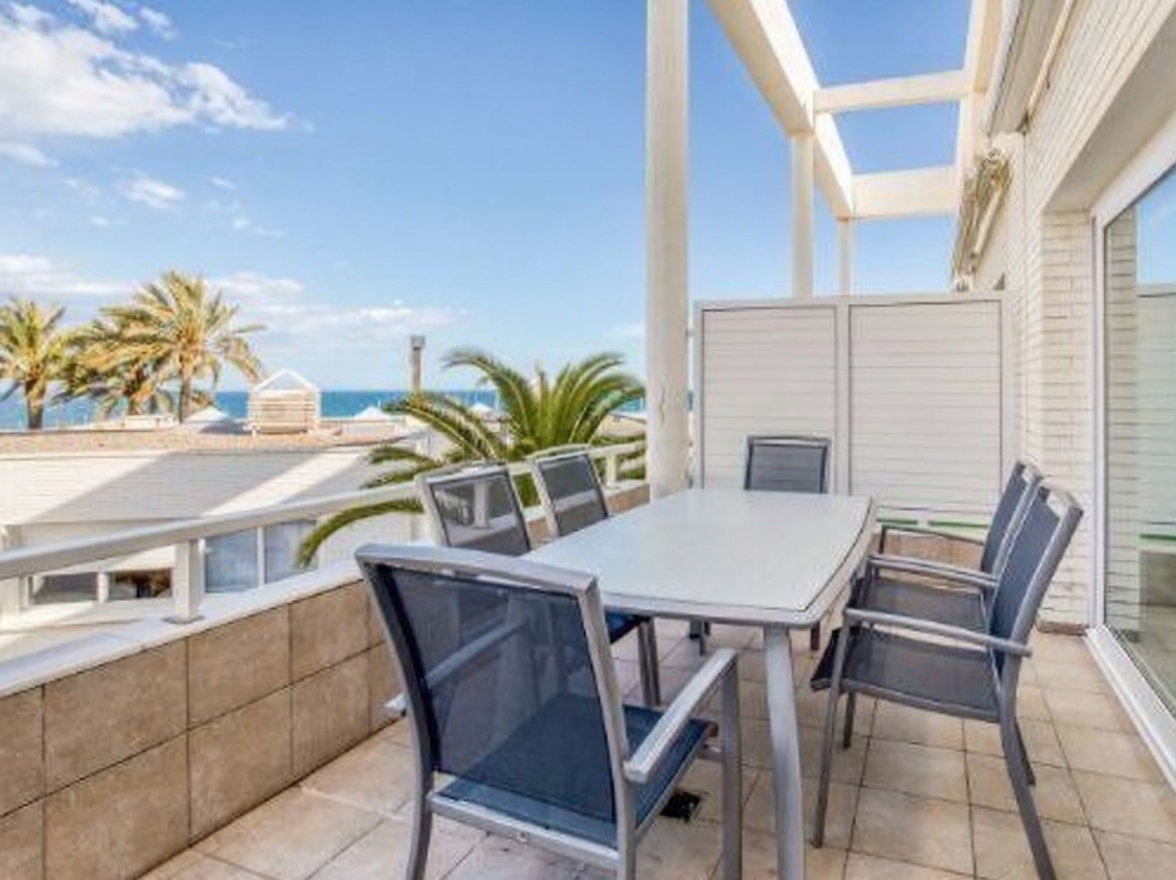 Chalet con acceso directo a playa en Torredembarra