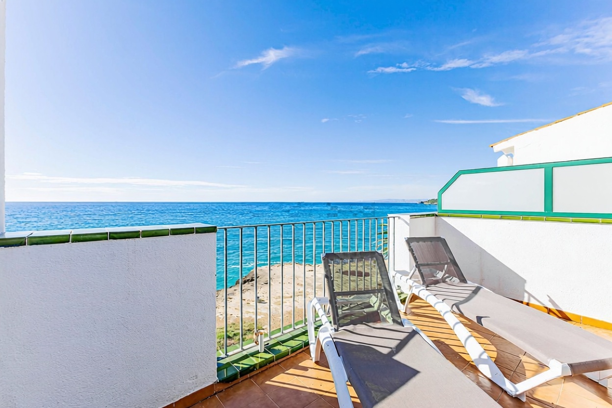 Chalet pareado en venta en Altafulla — Terraza mar