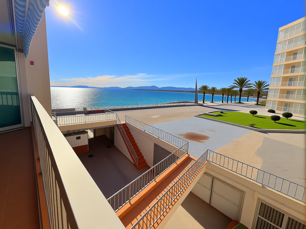 Квартира первая линия пляжа в Salou — Морской вид