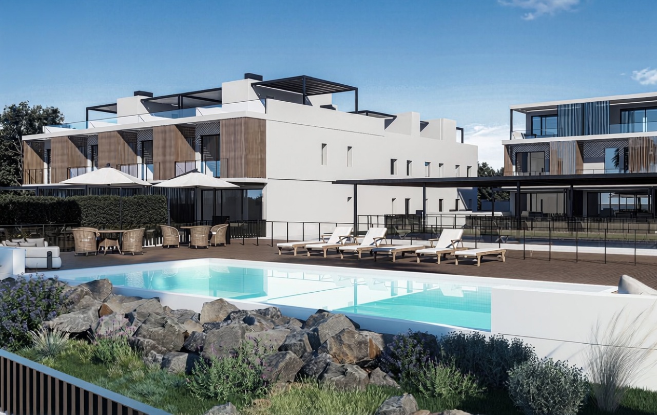 Chalet adosado en venta en Calle Pontasgo, 1 — Piscine