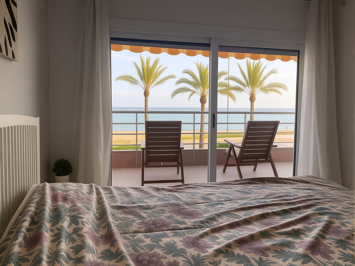 Piso en venta en Paseo Marítim Sant Joan de Déu, 188 — Schlafzimmer