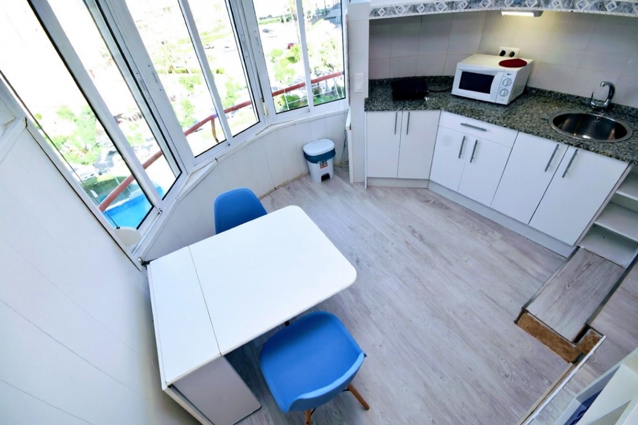 Estudio en venta en Paseo de Pau Casals, 117 — Sala jantar