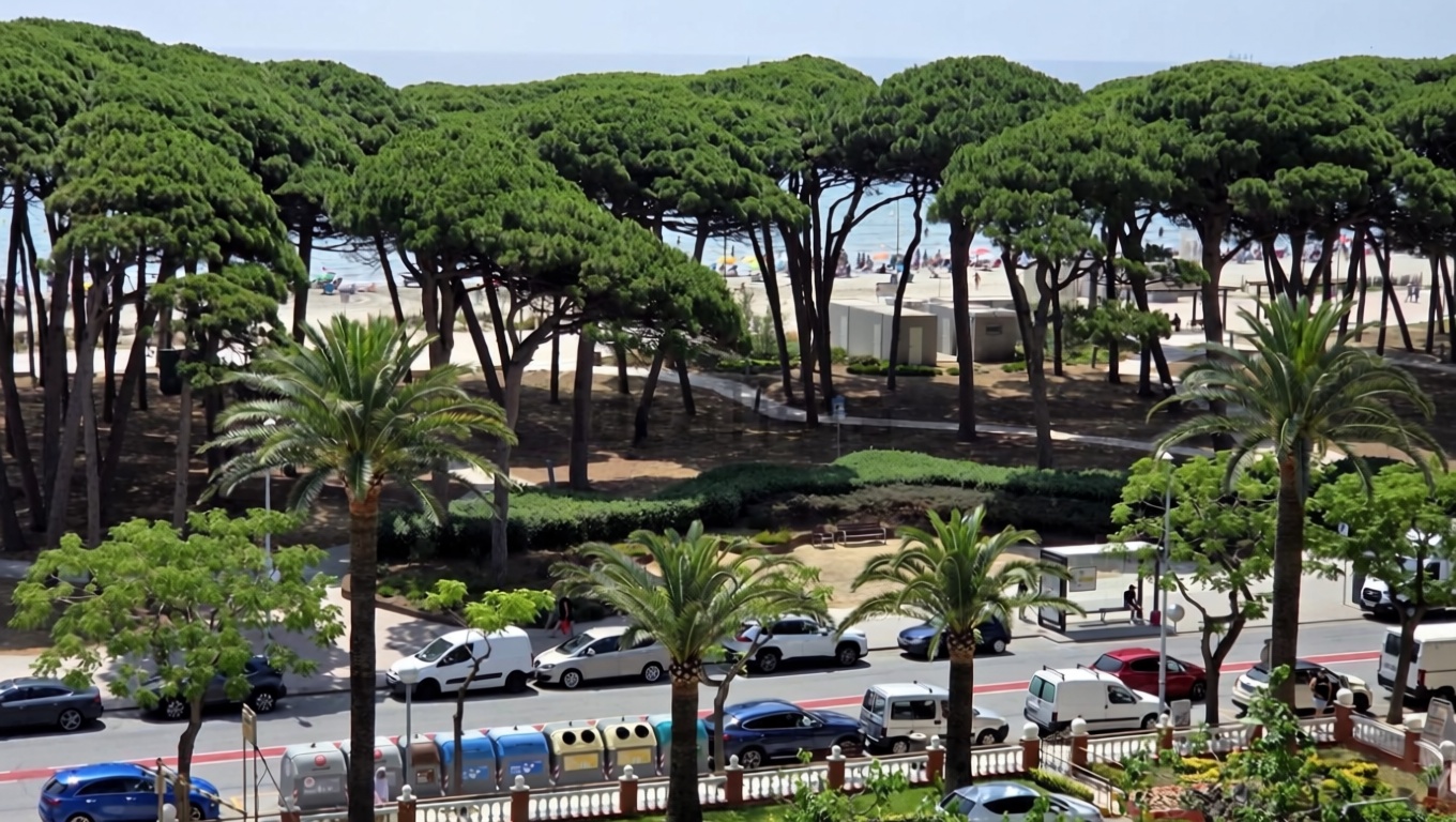 Piso en venta en Paseo de Pau Casals, 105 — Meerblick