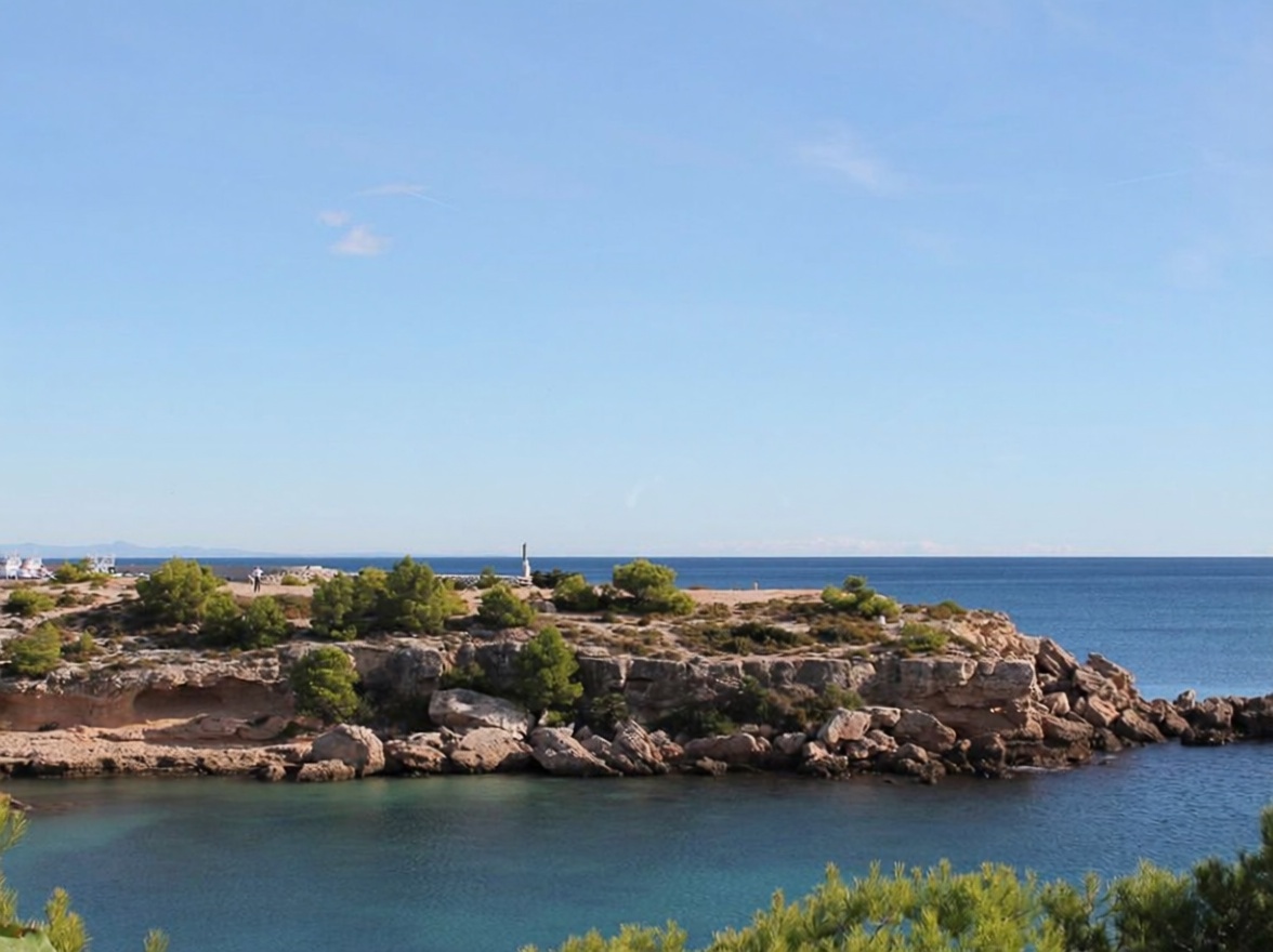 Шале на продажу с прямым выходом на пляж в L'Ametlla de Mar — Морской вид
