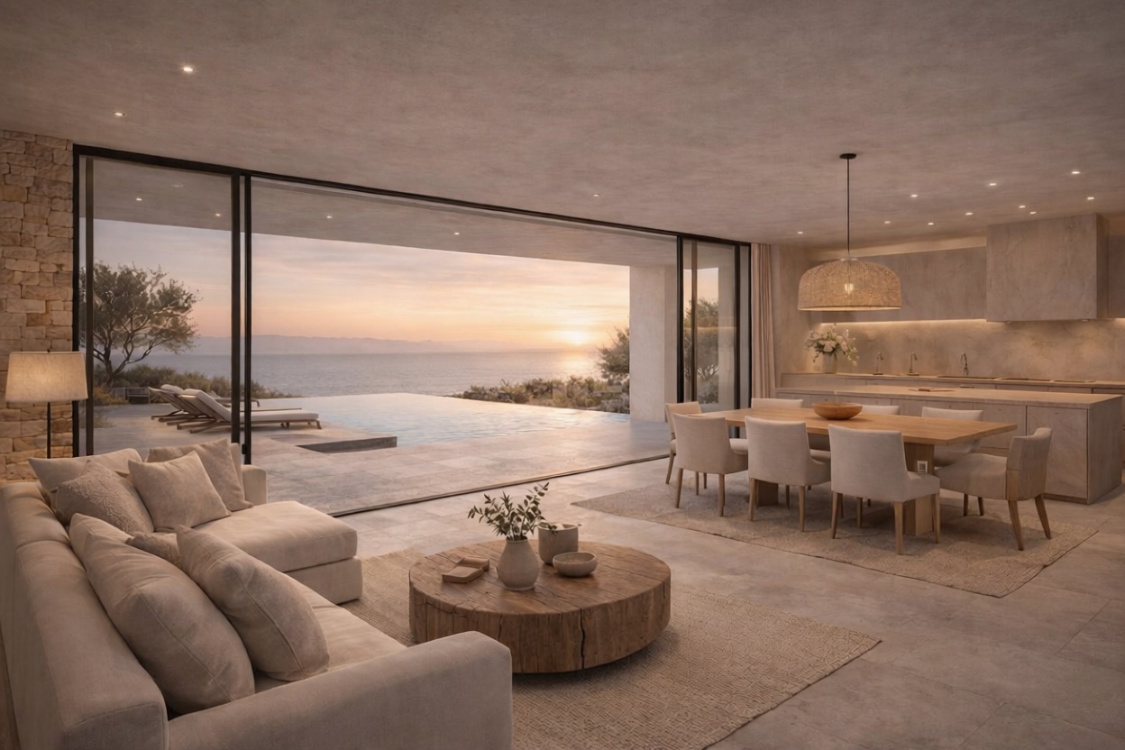 Chalet pareado en venta en Pasaje Palangre Urbanización Calafat, 35 — Wohnzimmer