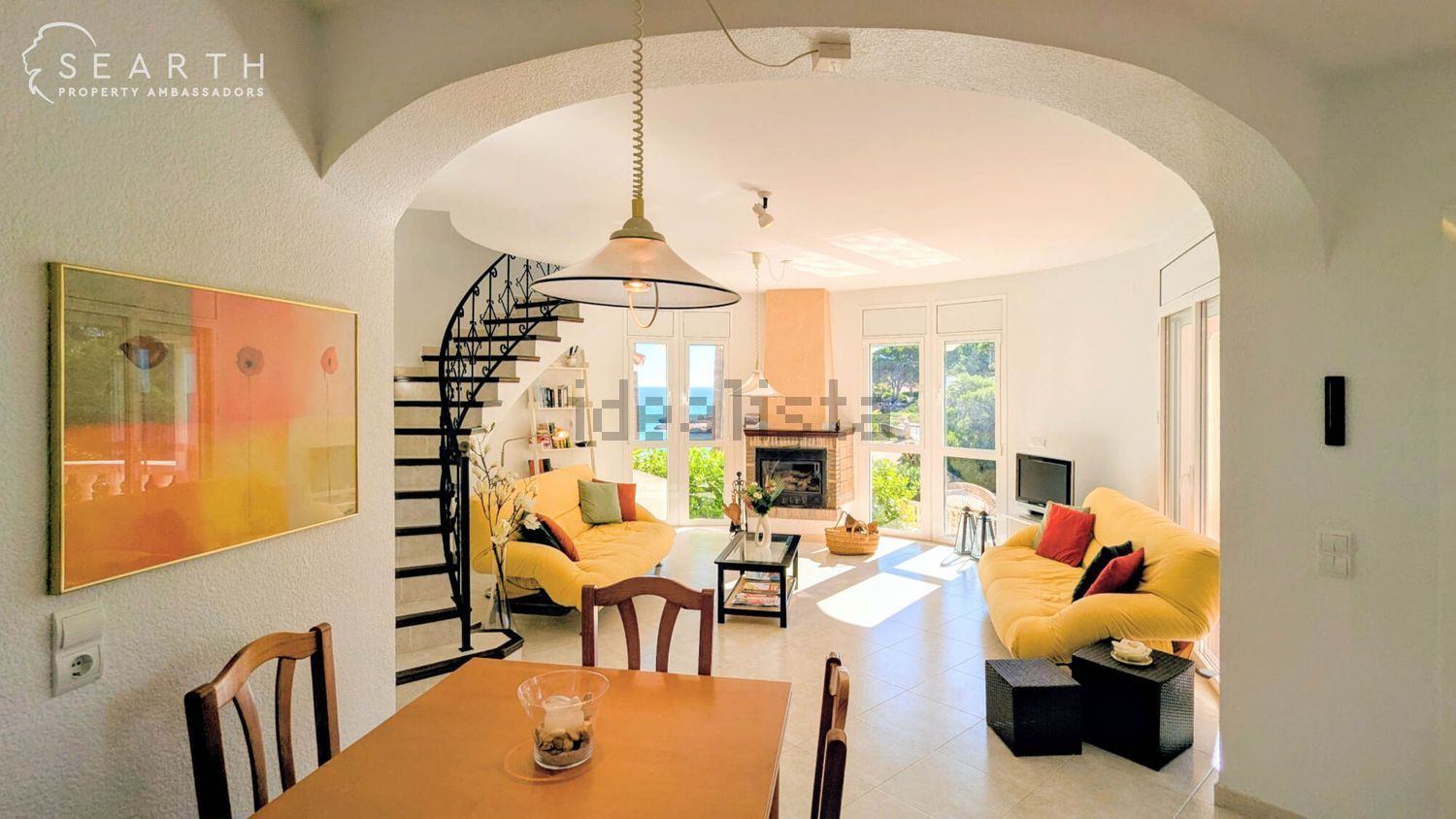 Chalet à vendre avec accès direct à la plage à L'Ametlla de Mar — Chambre
