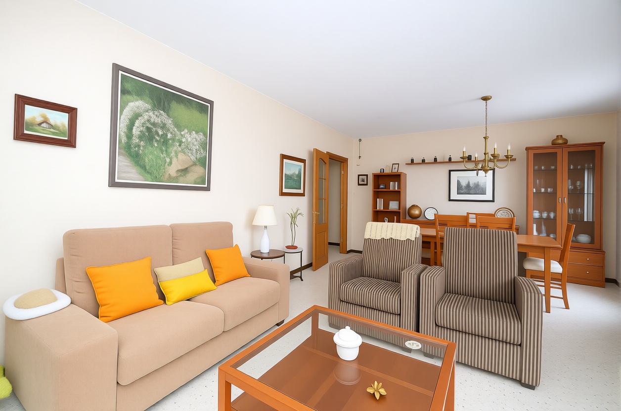 Piso en venta en Calle de la Dàrsena — Living room