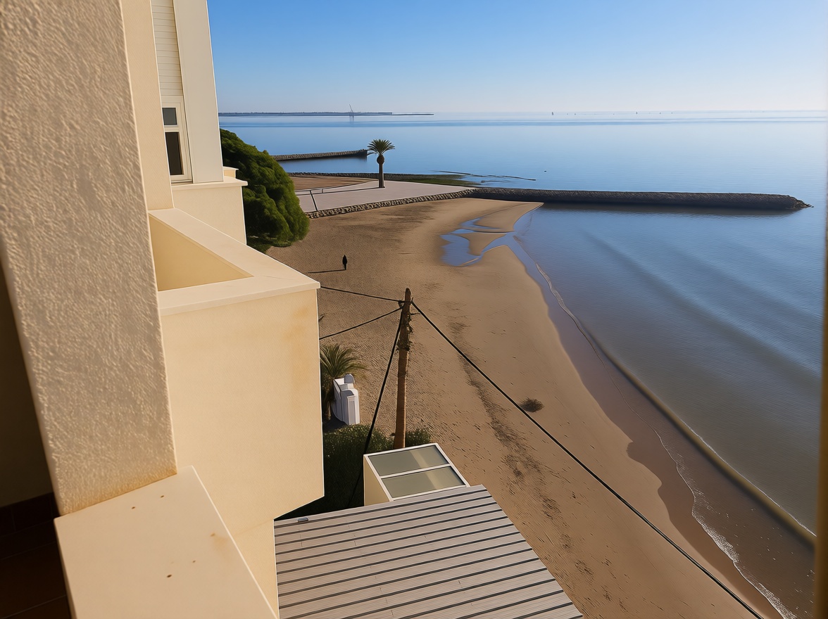 Квартира первая линия пляжа в Platjas, Sant Carles de la Rápita — Морская терраса