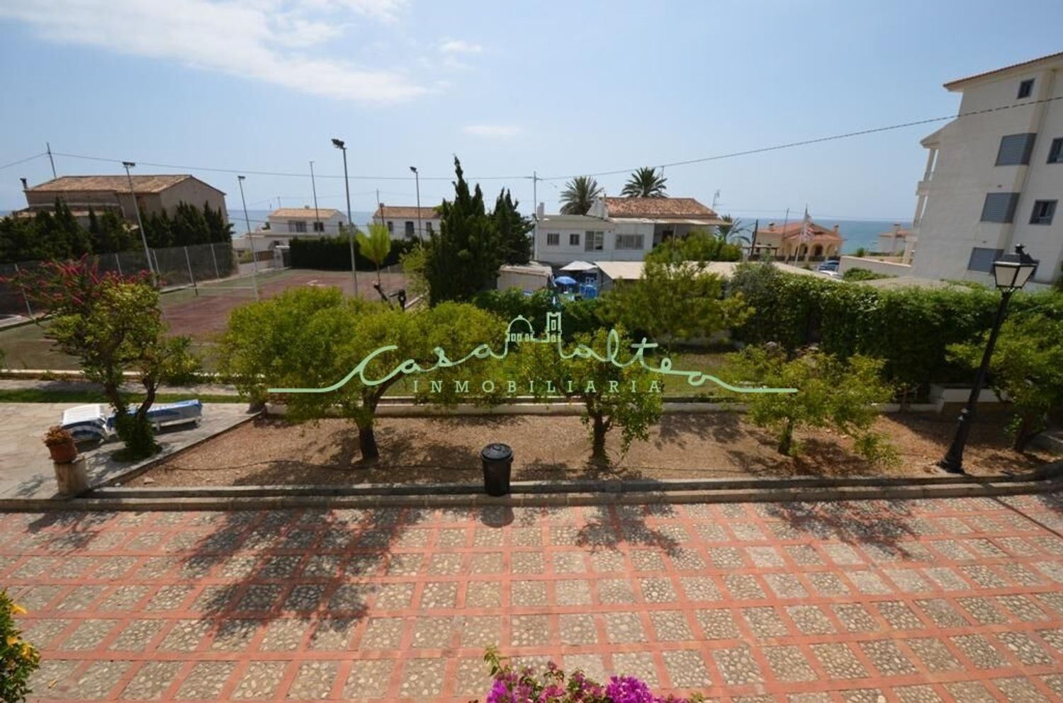 Chalet con acceso directo a playa en Altea — Vista mar
