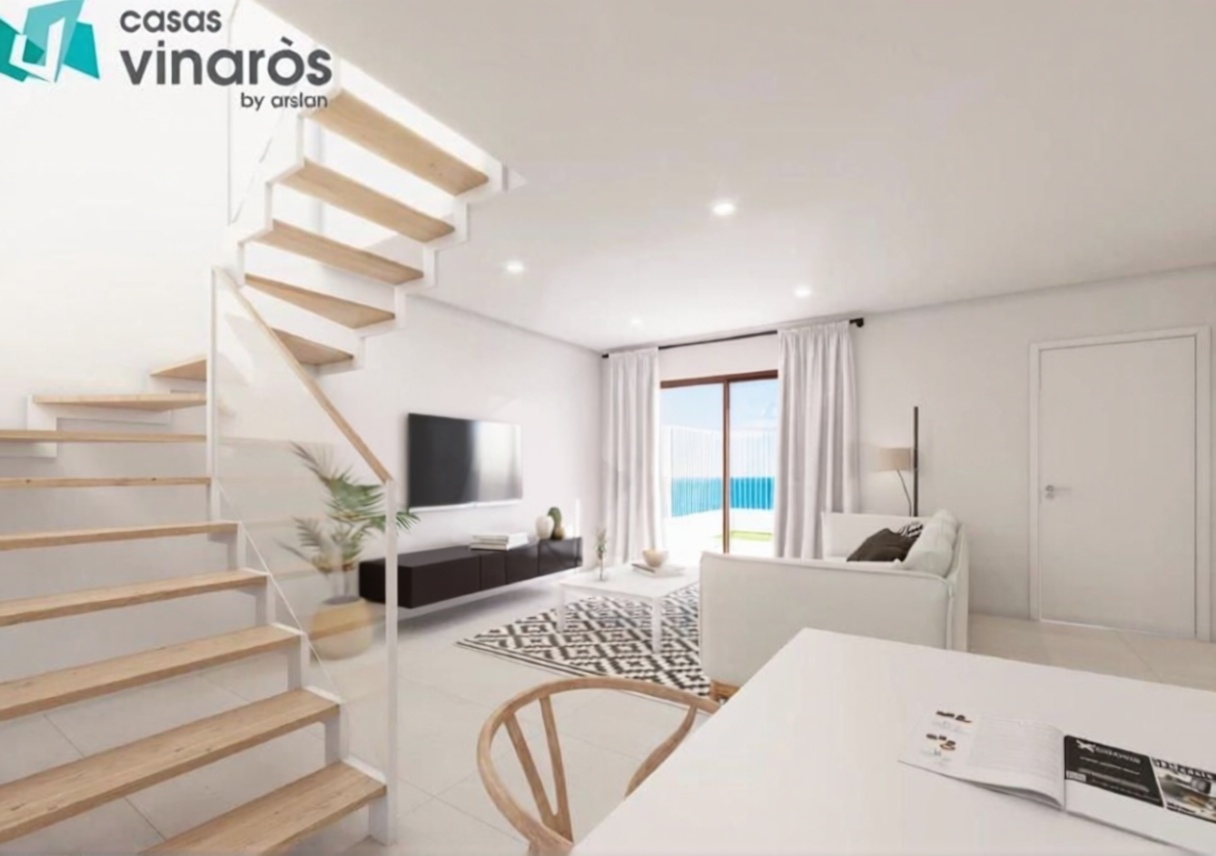 Chalet adosado en venta en Calle de l'Alena, 9 — Wohnzimmer
