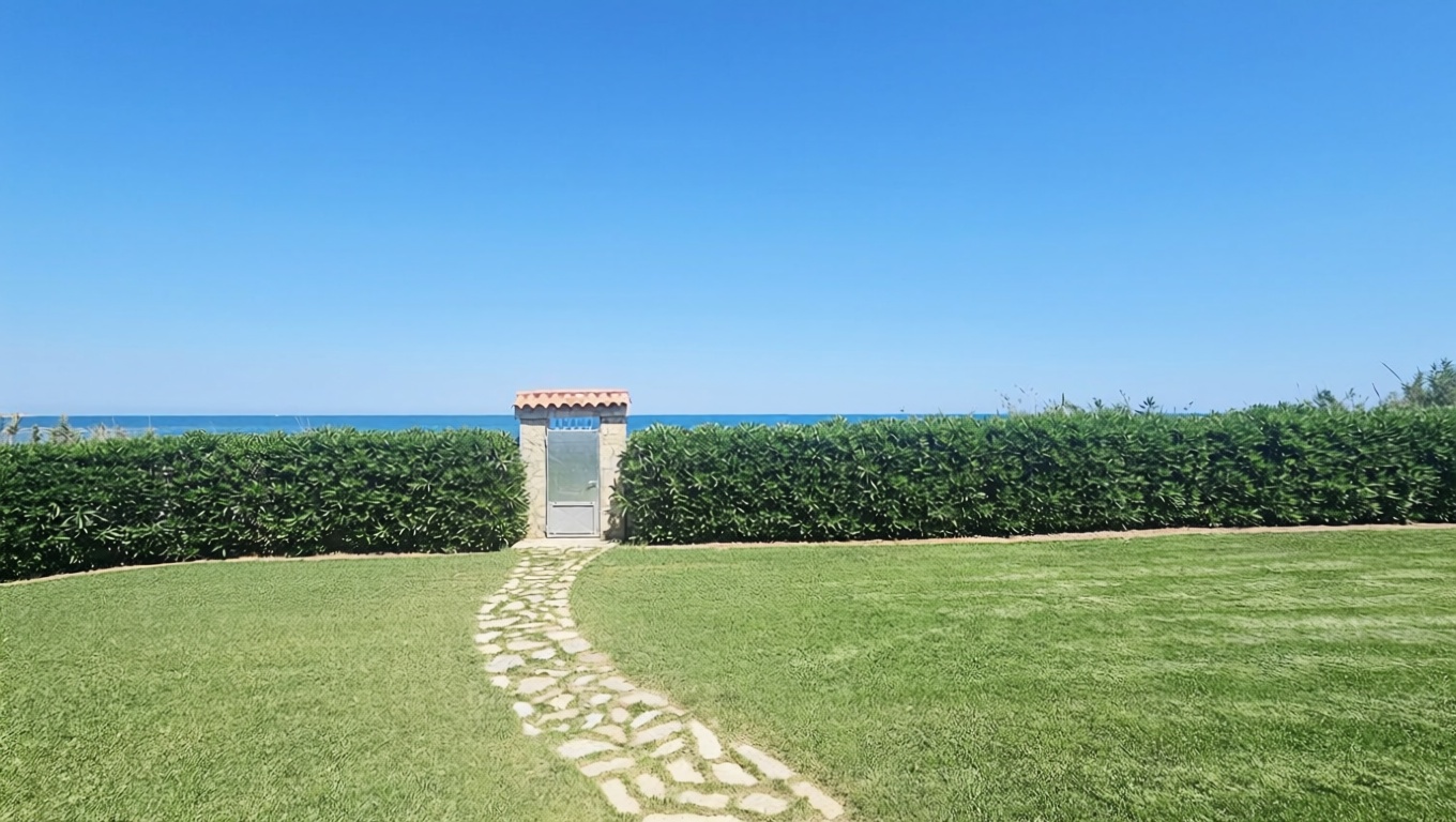 Chalet con acceso directo a playa en Benicarló — Vista mar