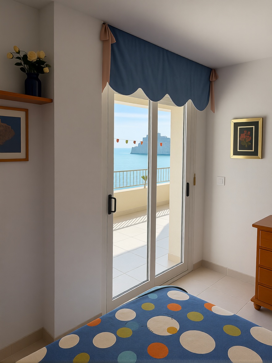 Piso en venta en Avenida del Papa Luna, 12 — Chambre